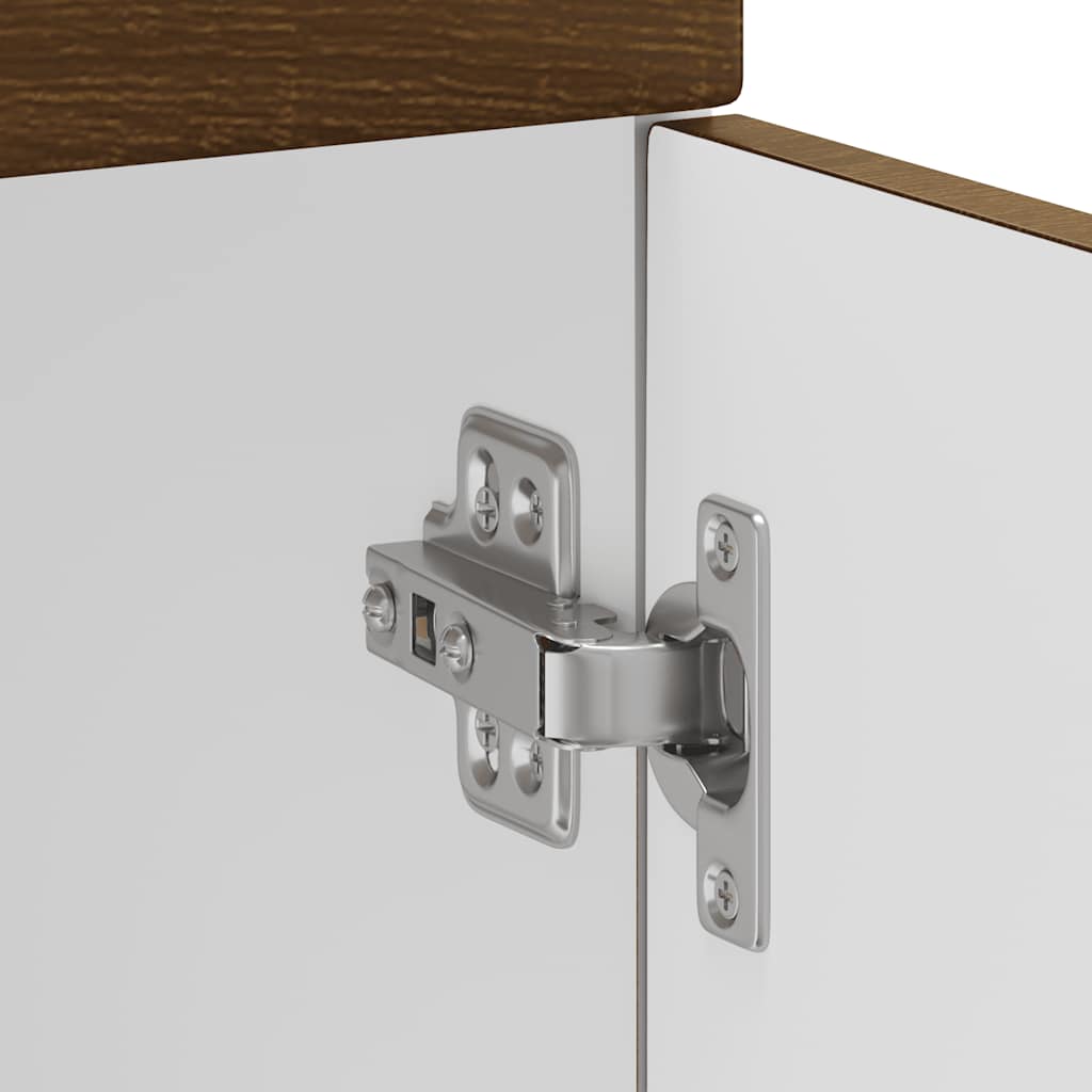 vidaXL Base da Cucina Kalmar Rovere Marrone in Legno Multistrato