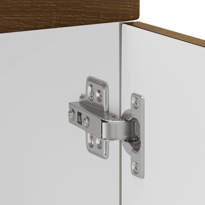 vidaXL Base da Cucina Kalmar Rovere Marrone in Legno Multistrato