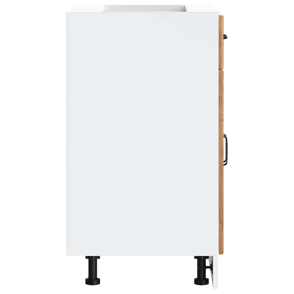 vidaXL Base da Cucina Kalmar Legno Vecchio in Legno Multistrato