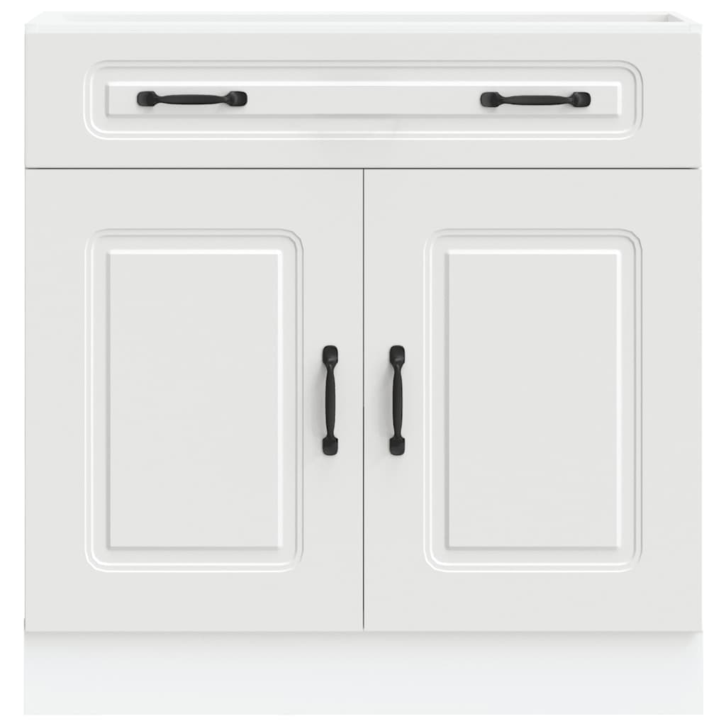 Base da Cucina Kalmar Bianco in Legno Multistrato 853497
