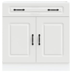 Base da Cucina Kalmar Bianco in Legno Multistrato 853497