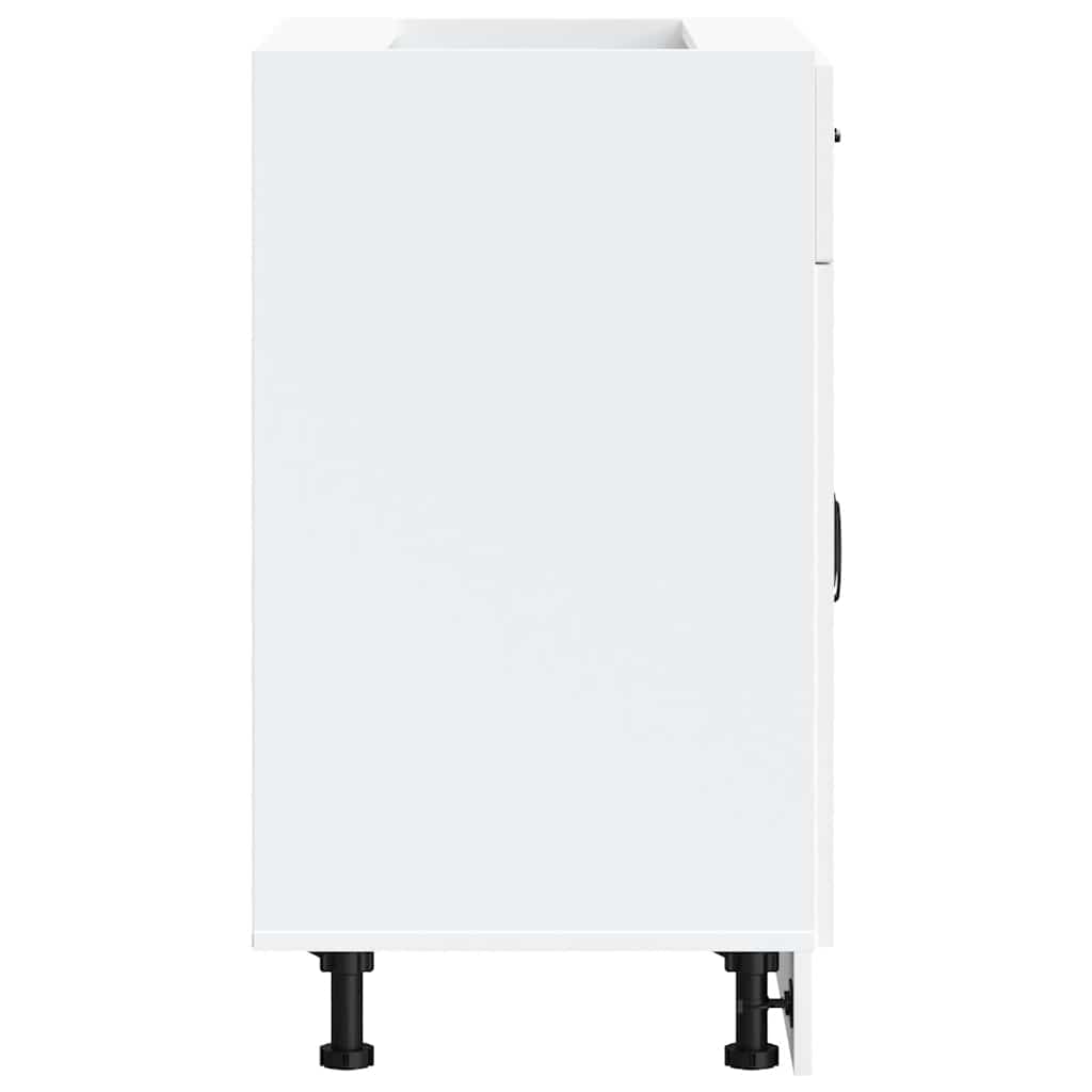 vidaXL Base da Cucina Kalmar Bianco in Legno Multistrato