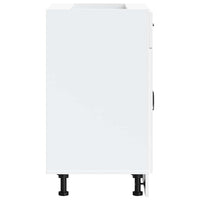 vidaXL Base da Cucina Kalmar Bianco in Legno Multistrato