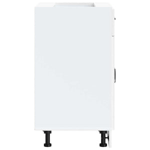 vidaXL Base da Cucina Kalmar Bianco in Legno Multistrato