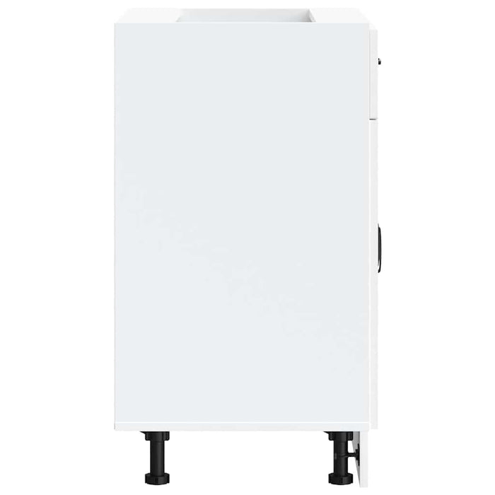 Base da Cucina Kalmar Bianco in Legno Multistrato 853497