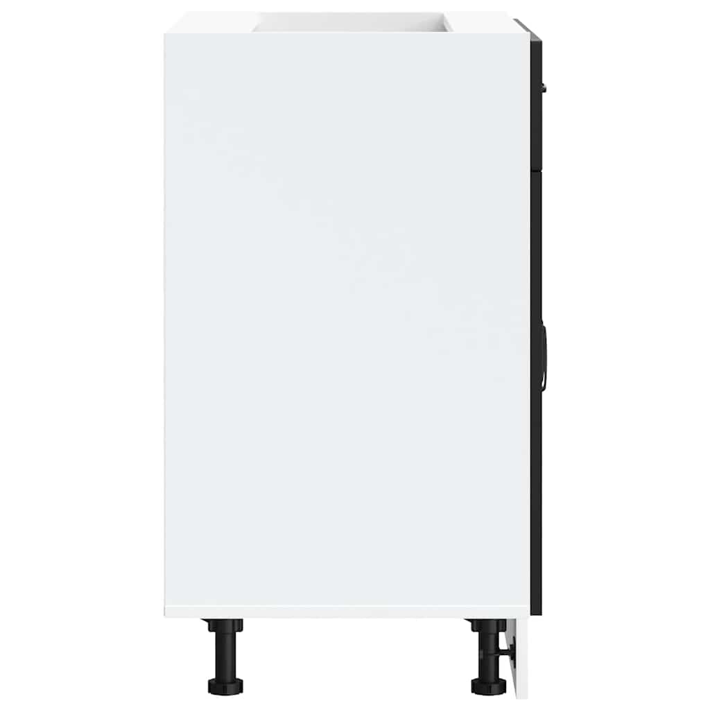 Base da Cucina Kalmar Nero in Legno Multistrato