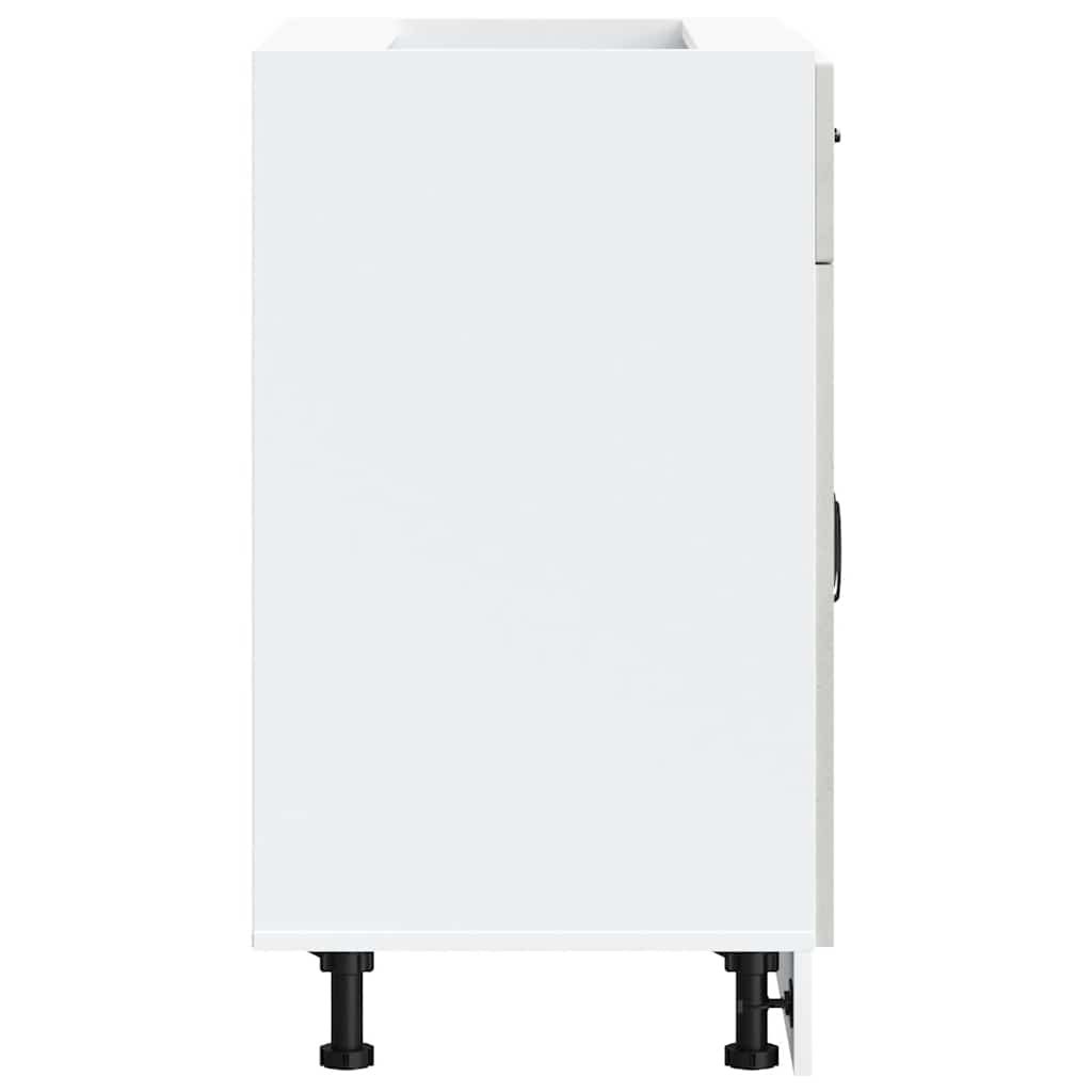 Base da Cucina-Mobile Base da Cucina Kalmar Grigio Cemento in Legno Multistrato 734781