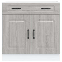 Base da Cucina Kalmar Grigio Sonoma in Legno Multistrato 853503
