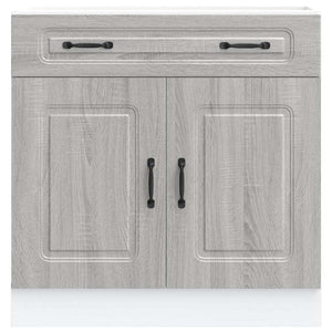 Base da Cucina Kalmar Grigio Sonoma in Legno Multistrato 853503