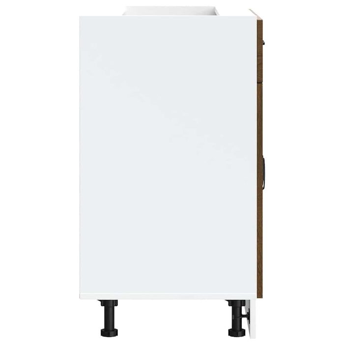 Base da Cucina Kalmar Rovere Marrone in Legno Multistrato 853504