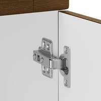 vidaXL Base da Cucina Kalmar Rovere Marrone in Legno Multistrato