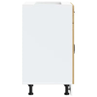 vidaXL Base da Cucina Kalmar Rovere Artigianale in Legno Multistrato