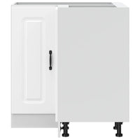 Mobile Base ad Angolo Cucina Kalmar Bianco in Legno Multistrato 853507