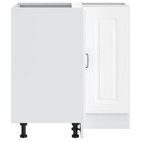 vidaXL Mobile Base ad Angolo Cucina Kalmar Bianco in Legno Multistrato