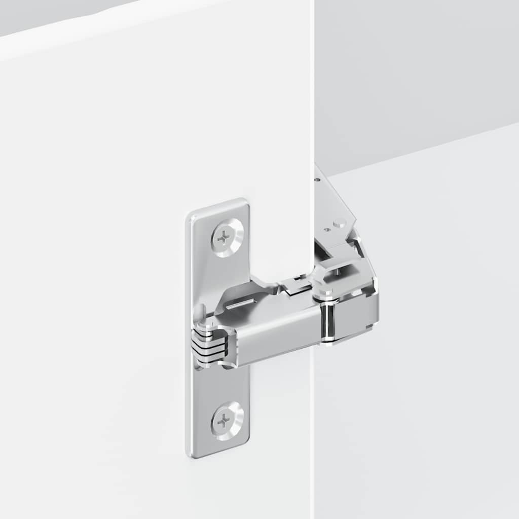 vidaXL Mobile Base ad Angolo Cucina Kalmar Bianco in Legno Multistrato