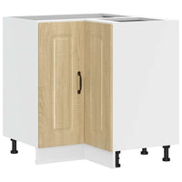 vidaXL Base Angolare da Cucina Kalmar Rovere Sonoma Legno Multistrato