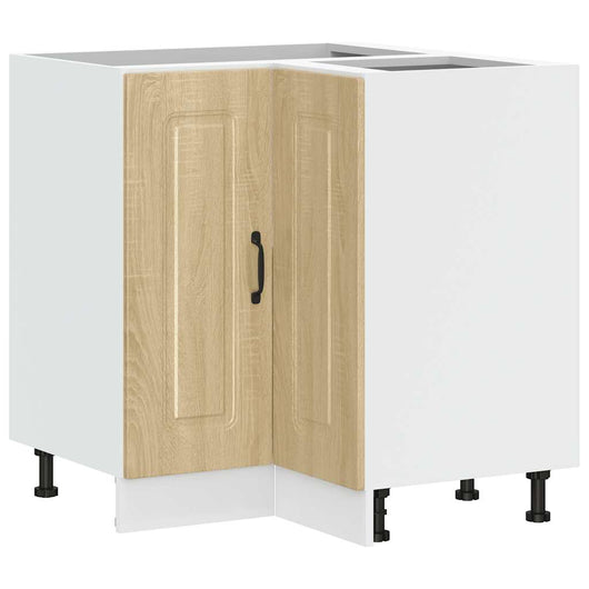 Base Angolare da Cucina Kalmar Rovere Sonoma Legno Multistrato 853510
