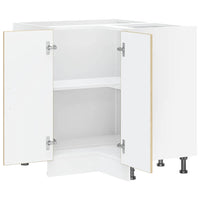 Base Angolare da Cucina Kalmar Rovere Sonoma Legno Multistrato 853510