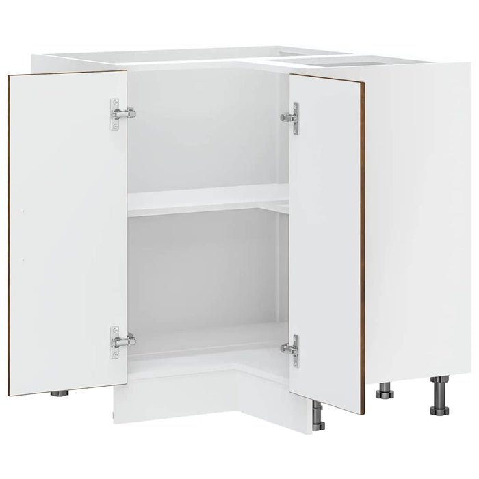 Mobile Base ad Angolo Cucina-Base ad Angolo Cucina Kalmar Rovere Artigianale 372719