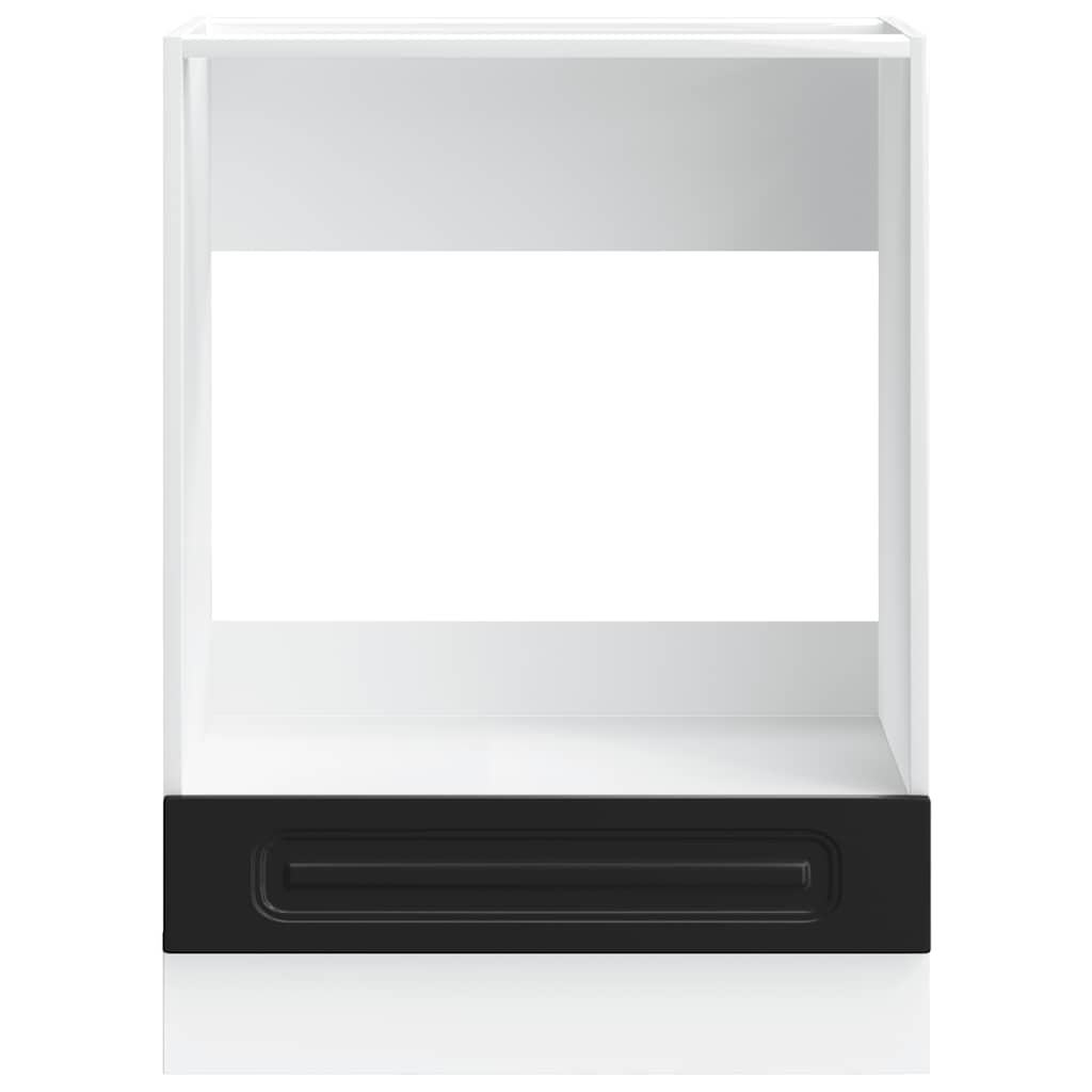 Armadio per Forno Kalmar Nero in Legno Multistrato 853518