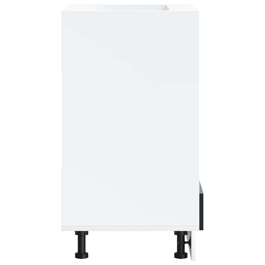 Armadio per Forno Kalmar Nero in Legno Multistrato 853518