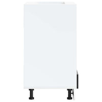 Armadio per Forno Kalmar Nero in Legno Multistrato 853518