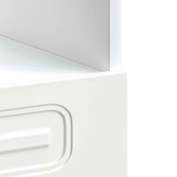 Armadio per Forno Kalmar Bianco Lucido in Legno Multistrato 853519