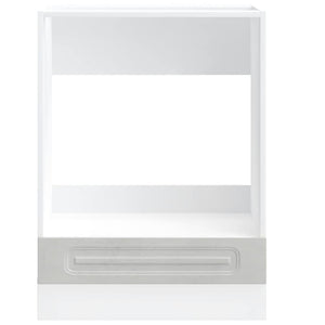 Armadio per Forno Kalmar Grigio Cemento in Legno Multistrato 853521