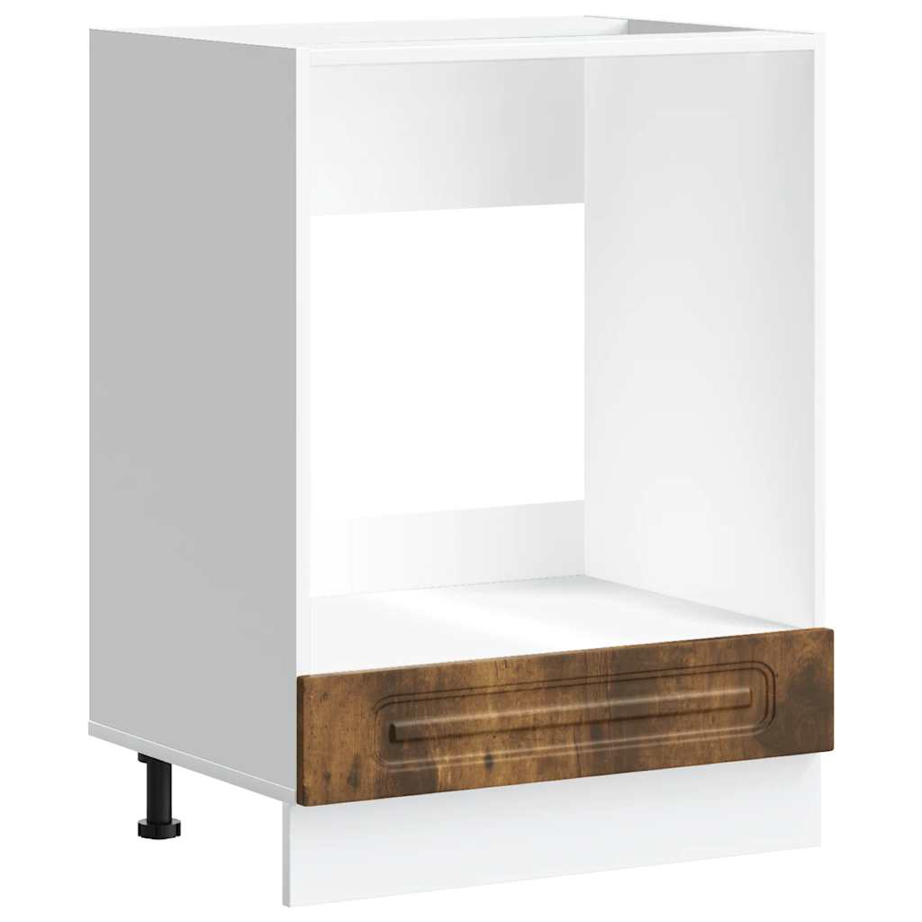 Armadio per Forno Kalmar Rovere Fumo in Legno Multistrato 853522