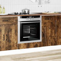 Armadio per Forno Kalmar Rovere Fumo in Legno Multistrato 853522