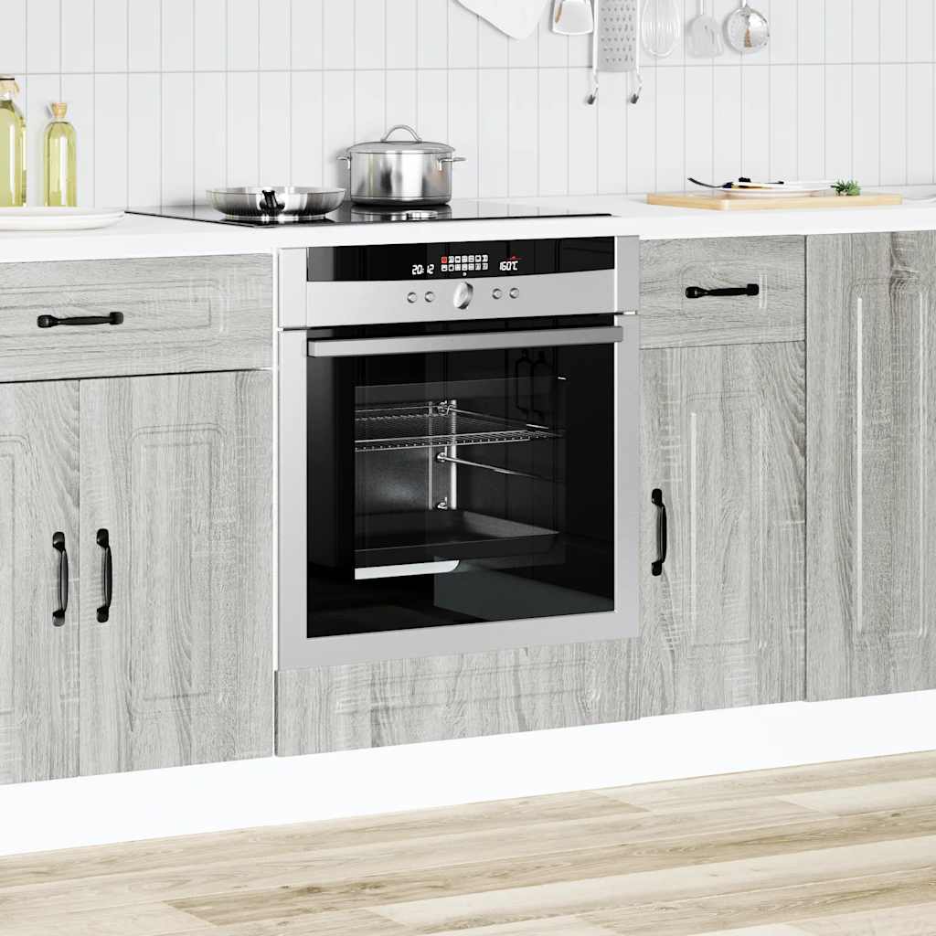 Armadio Forno Kalmar Grigio Sonoma Legno Multistrato 853523