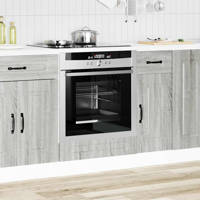 Armadio Forno Kalmar Grigio Sonoma Legno Multistrato 853523