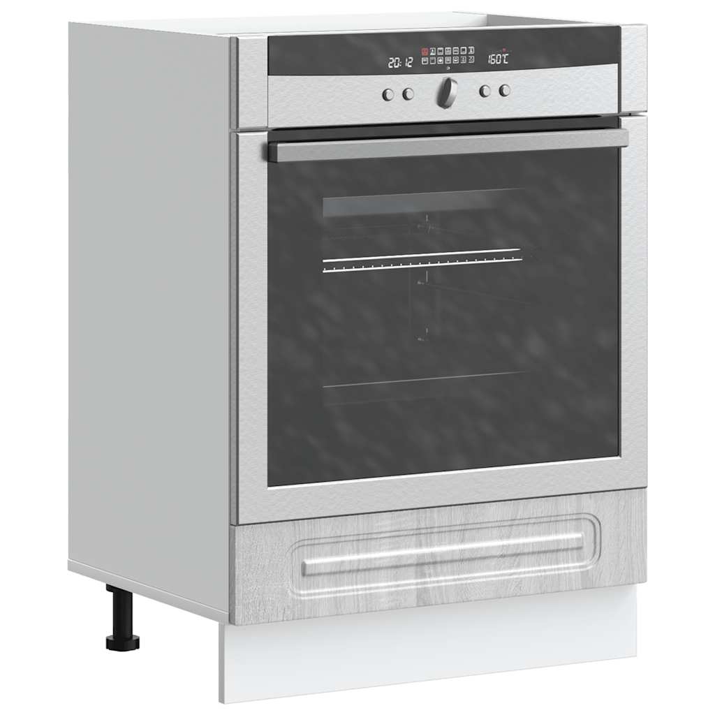Armadio Forno Kalmar Grigio Sonoma Legno Multistrato 853523