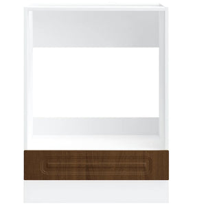 Armadio per Forno Kalmar Rovere Marrone in Legno Multistrato 853524