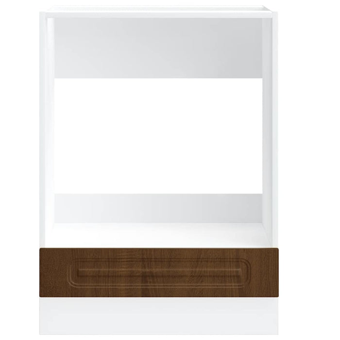 Armadio per Forno Kalmar Rovere Marrone in Legno Multistrato 853524