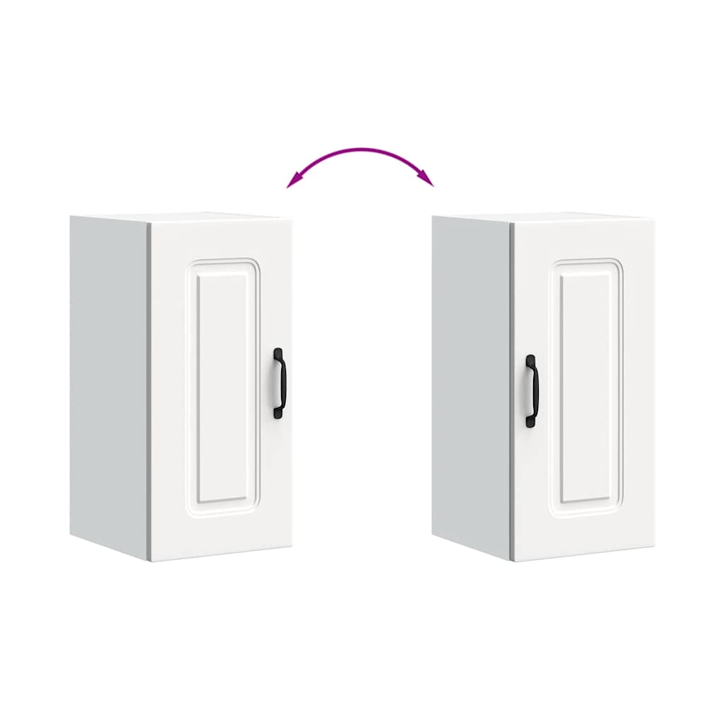 Pensile da Cucina Kalmar Bianco in Legno Multistrato