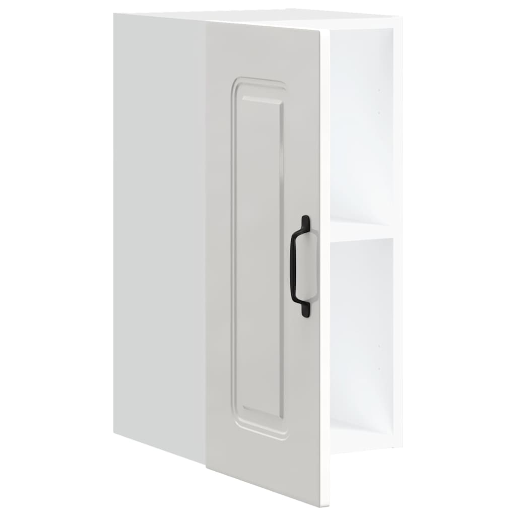 Base da Cucina-Mobile Base da Cucina Kalmar Bianco Lucido in Legno Multistrato 532950