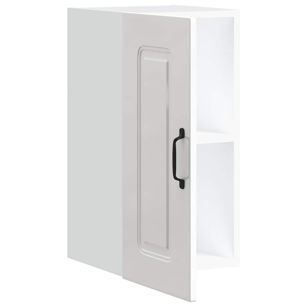 Base da Cucina Kalmar Bianco Lucido in Legno Multistrato 853539