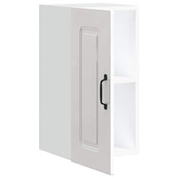 Base da Cucina Kalmar Bianco Lucido in Legno Multistrato 853539