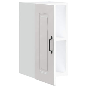 Base da Cucina Kalmar Bianco Lucido in Legno Multistrato 853539