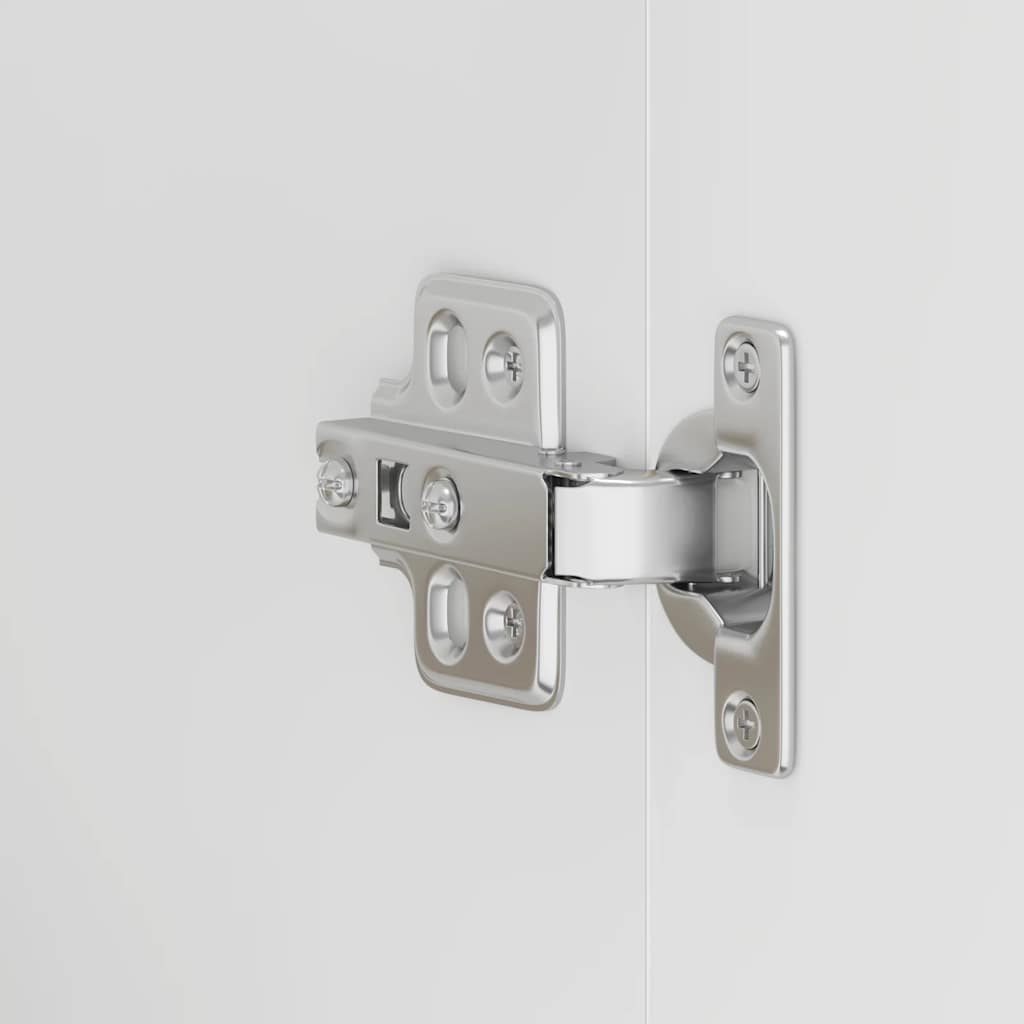 Base da Cucina Kalmar Bianco Lucido in Legno Multistrato 853539