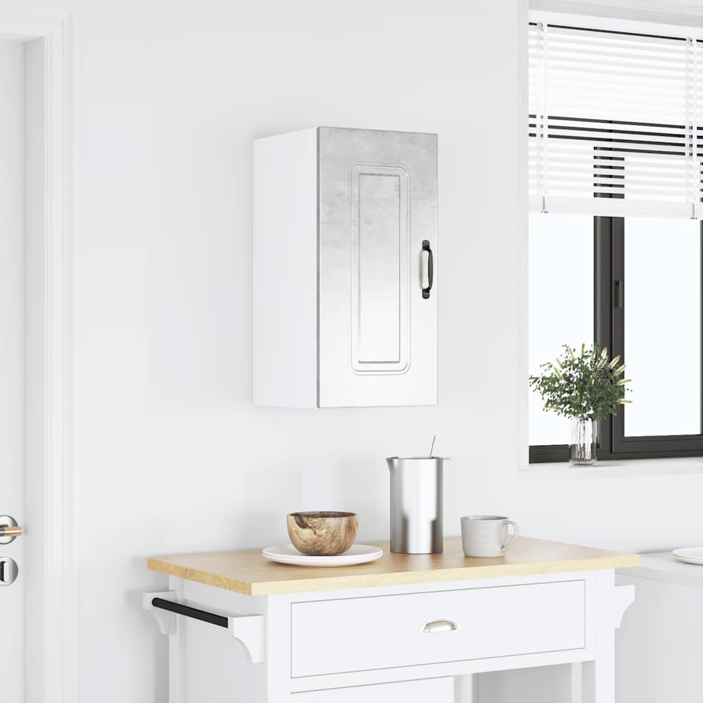 Pensile da Cucina Kalmar Grigio Cemento in Legno Multistrato 853541