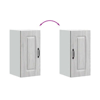 Pensile da Cucina-Mobile Cucina da Parete Kalmar Grigio Sonoma in Legno Multistrato 123082