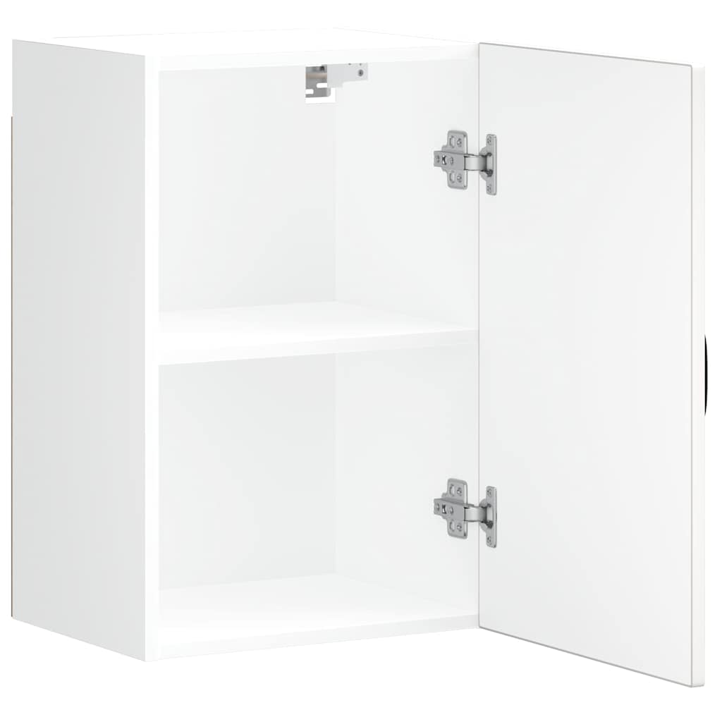 vidaXL Pensile da Cucina Kalmar Bianco in Legno Multistrato