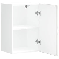 vidaXL Pensile da Cucina Kalmar Bianco in Legno Multistrato