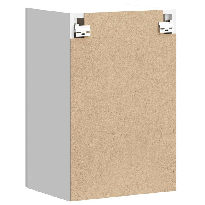 vidaXL Pensile da Cucina Kalmar Bianco in Legno Multistrato