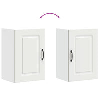 vidaXL Pensile da Cucina Kalmar Bianco in Legno Multistrato