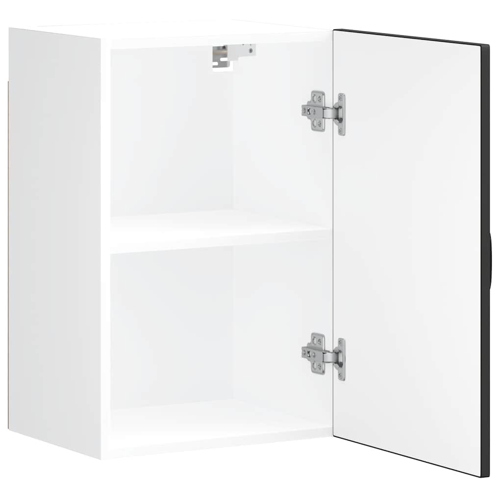 Pensile da Cucina-Armadio da cucina Kalmar Nero in Legno Multistrato 604786