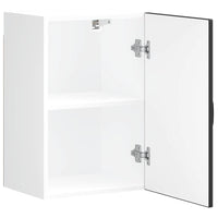 Pensile da Cucina-Armadio da cucina Kalmar Nero in Legno Multistrato 604786