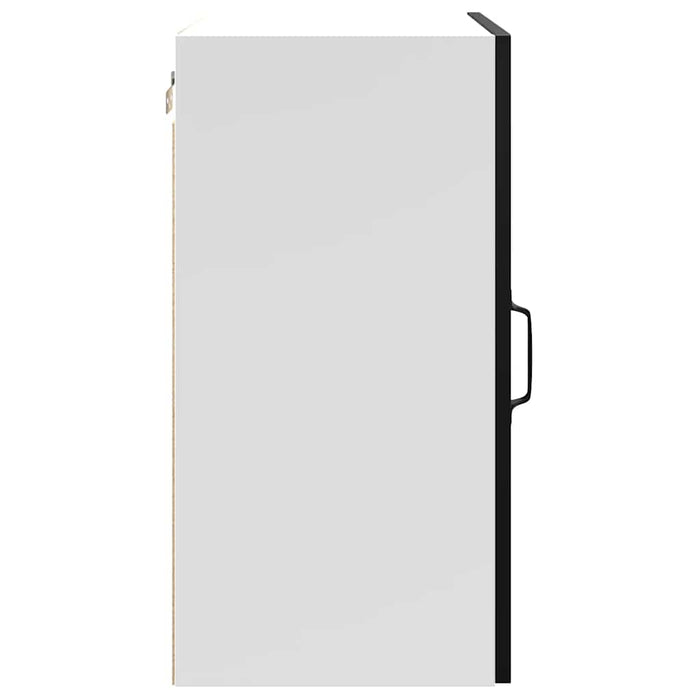 Pensile da Cucina-Armadio da cucina Kalmar Nero in Legno Multistrato 604786